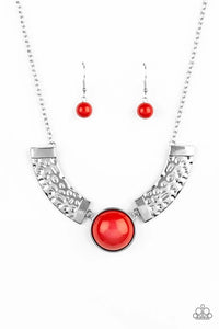 Paparazzi Jewelry Necklace Egyptian Spell - Orange