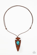 Load image into Gallery viewer, Paparazzi Jewelry Men Hold Your ARROWHEAD Up High - Blue