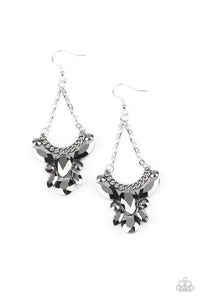 Paparazzi Jewelry Earrings Bling Bouquets - Silver