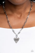 Load image into Gallery viewer, Paparazzi Jewelry Necklace Mama Cant Buy You Love - Silver