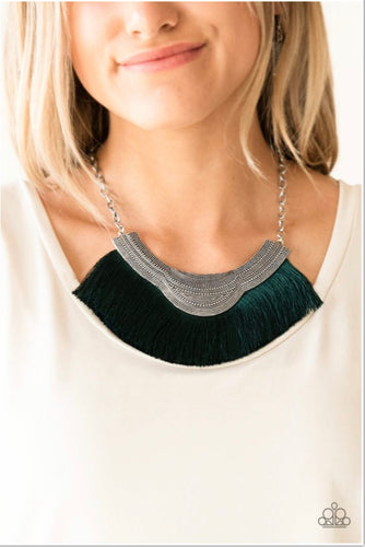 Paparazzi Jewelry Necklace My PHARAOH Lady - Green