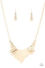 Load image into Gallery viewer, Paparazzi Jewelry Necklace Happily Ever AFTERSHOCK - Gold