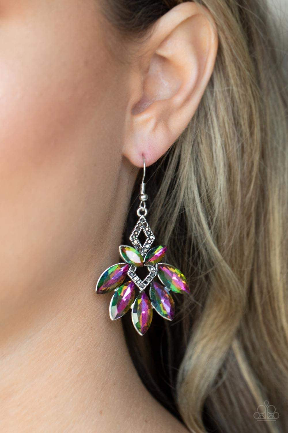 Paparazzi Jewelry Earrings Galaxy Grandeur - Multi