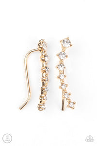 Paparazzi Jewelry Earrings New Age Nebula - Gold