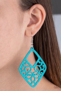 Paparazzi Jewelry Wooden VINE For The Taking - Blue