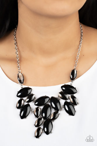 Paparazzi Jewelry Necklace Date Night Nouveau - Black