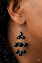 Load image into Gallery viewer, Paparazzi Jewelry Earrings Bay Breezin - Black