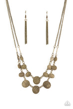Load image into Gallery viewer, Paparazzi Jewelry Necklace Pebble Me Pretty - Brass