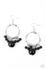 Load image into Gallery viewer, Paparazzi Jewelry Earrings Delectably Diva - Black