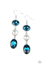 Load image into Gallery viewer, Paparazzi Jewelry Earrings The GLOW Must Go On! Blue
