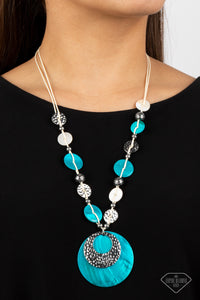 Paparazzi Jewelry Necklace Seaside Shanty - Blue