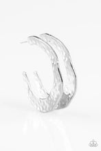 Load image into Gallery viewer, Paparazzi Jewelry Earrings The HOOP Up - Silver