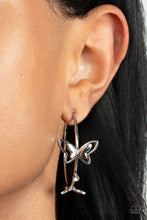 Load image into Gallery viewer, Paparazzi Jewelry Earrings Full Out Flutter - White
