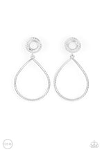 Load image into Gallery viewer, Paparazzi Exclusive Earrings Fairytale Finish - White