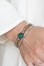 Paparazzi Jewelry Bracelet Top Of The Pop Charts - Green