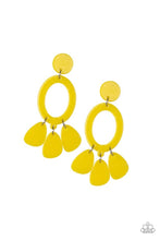 Load image into Gallery viewer, Paparazzi Jewelry Earrings Sparkling Shores - Yellow