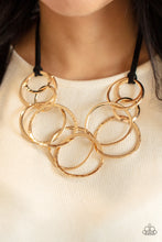 Load image into Gallery viewer, Paparazzi Jewelry Necklace Spiraling Out of COUTURE - Gold