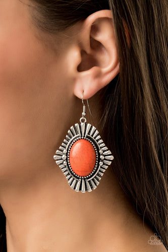 Paparazzi Jewelry Earrings Easy As PIONEER