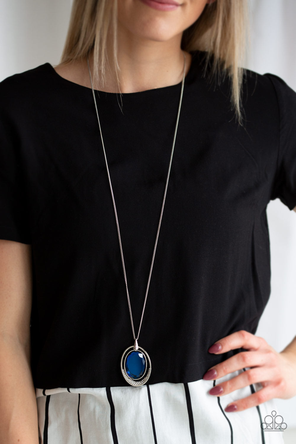 Paparazzi Jewelry Necklace Metro Must-Have - Blue