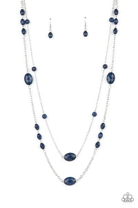 Paparazzi Exclusive Necklace Day Trip Delights - Blue