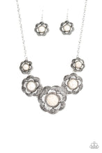 Load image into Gallery viewer, Paparazzi Jewelry Necklace Santa Fe Hills - White