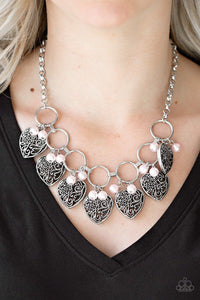 Paparazzi Jewelry Necklace Very Valentine - Pink