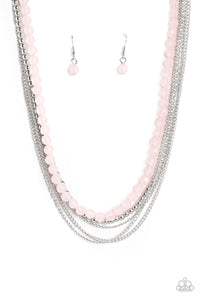 Paparazzi Jewelry Necklace/Bracelet Boardwalk Babe - Pink