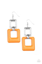 Load image into Gallery viewer, Paparazzi Jewelry Earrings Twice As Nice - Orange