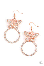 Load image into Gallery viewer, Paparazzi Jewelry Earrings Paradise Found - Copper