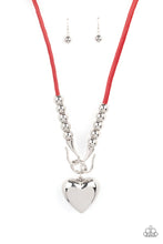 Load image into Gallery viewer, Paparazzi Jewelry Necklace Forbidden Love - Red