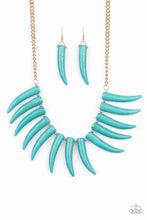Load image into Gallery viewer, Paparazzi Jewelry Necklace Tusk Tundra Blue