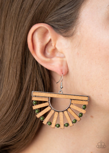 Paparazzi Jewelry Wooden Wonderland - Green