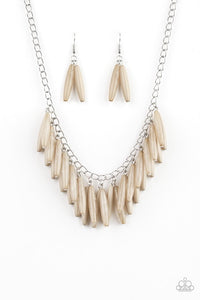 Paparazzi Jewelry Necklace Full Of Flavor - Brown