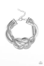 Load image into Gallery viewer, Paparazzi Jewelry Bracelet To The Max - Silver