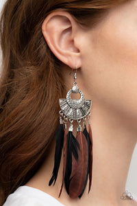 Paparazzi Jewelry Earrings Plume Paradise - Multi