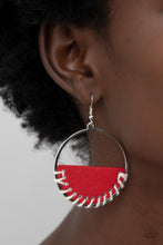 Load image into Gallery viewer, Paparazzi Jewelry Earrings Lavishly Laid Back - Black