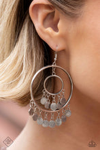 Load image into Gallery viewer, Paparazzi Jewelry Earrings Caviar Command - Silver