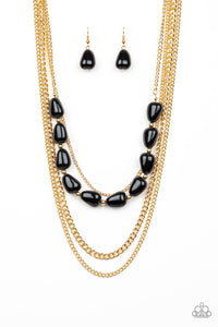 Paparazzi Jewelry Necklace Trend Status - Black