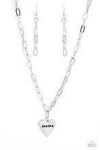 Load image into Gallery viewer, Paparazzi Jewelry Necklace Mama Cant Buy You Love - Silver