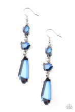 Load image into Gallery viewer, Paparazzi Jewelry Earrings Sophisticated Smolder - Blue