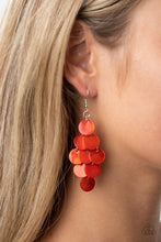 Load image into Gallery viewer, Paparazzi Jewelry Earrings Tropical Tryst - Orange