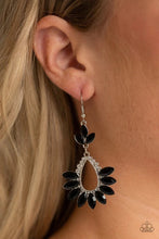 Load image into Gallery viewer, Paparazzi Jewelry Earrings Extra Exquisite - Black