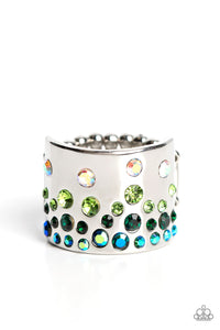 Paparazzi Jewelry Ring Sizzling Sultry - Green