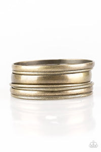 Paparazzi Jewelry Bracelet Sahara Shimmer - Brass