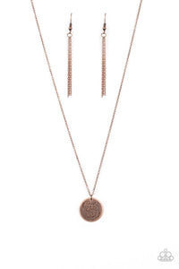 Paparazzi Jewelry Necklace All You Need Is Trust - Copper