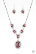 Load image into Gallery viewer, Paparazzi Jewelry Necklace Metro Medallion - Purple