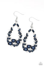 Load image into Gallery viewer, Paparazzi Jewelry Earrings To BEDAZZLE, Or Not To BEDAZZLE - Blue