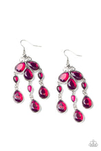 Load image into Gallery viewer, Paparazzi Jewelry Earrings Clear The HEIR - Purple