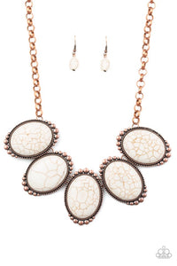 Paparazzi Jewelry Necklace Prairie Goddess - Copper