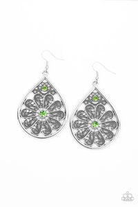 Paparazzi Jewelry Earrings Whimsy Dreams - Green